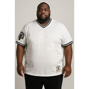Chief Respect 23 Jersey Style T-Shirt Graphic Patch Accents